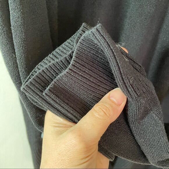 Medium Geoffrey Beene Black quarter zip sweater - Picture 4 of 12